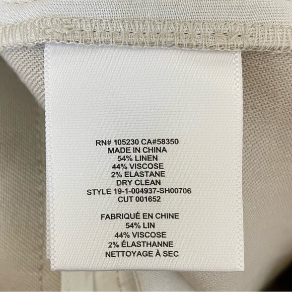 Joie Kaylei Khaki Paperbag Tie Waist Shorts, Size 2 - Picture 6 of 6